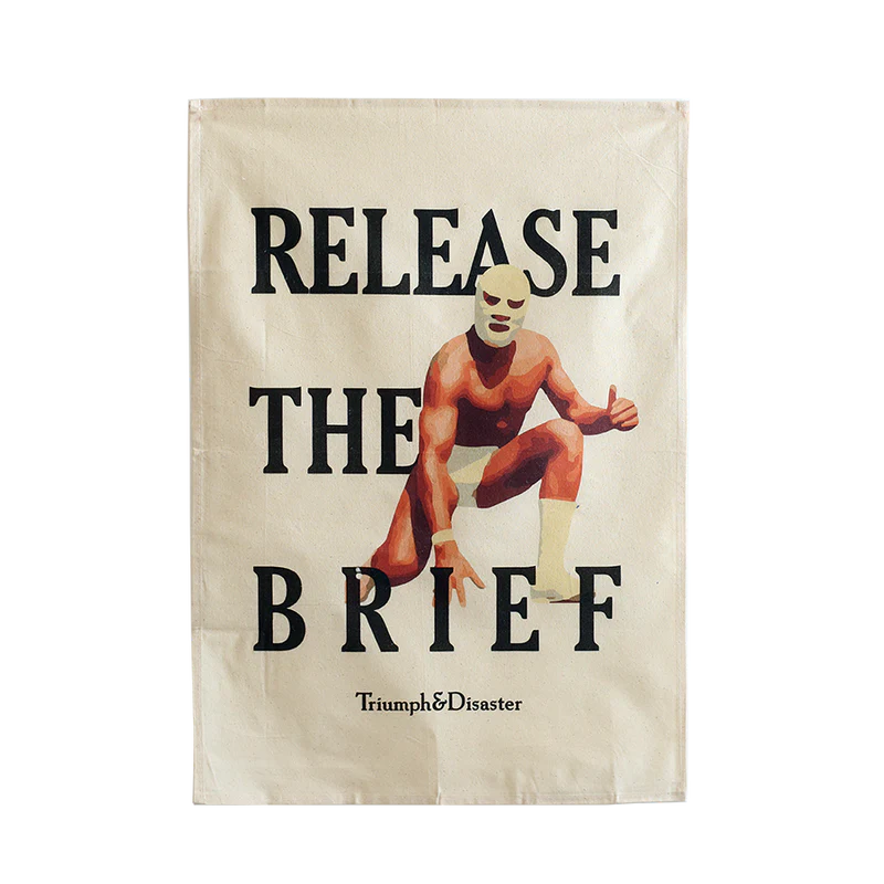 Heritage Tea Towel, Release The Brief